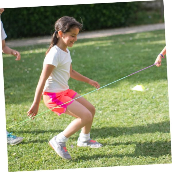 2pcs Rubber Band Jump Rope for Battle Rope Weighted Jump Rop...