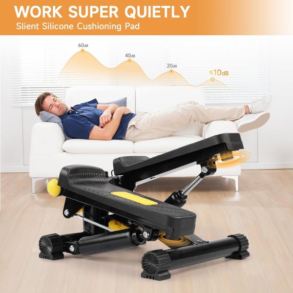 Steppers for Exercise at Home, Mini Stair Stepper with 330LB...