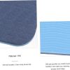 4pcs Tpe Yoga Mat Stretching Mat Wheel Yoga Mats Gym Tri Fol...