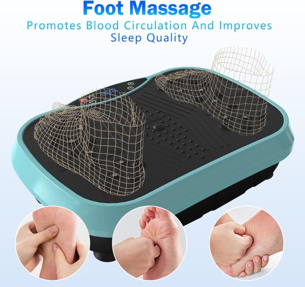 Vibration Plate Exercise Machine for Lymphatic Drainage, Wei...