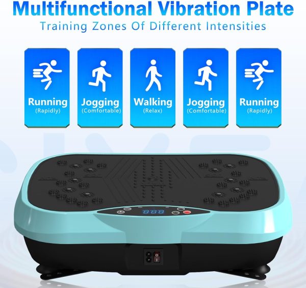 Vibration Plate Exercise Machine for Lymphatic Drainage, Wei...