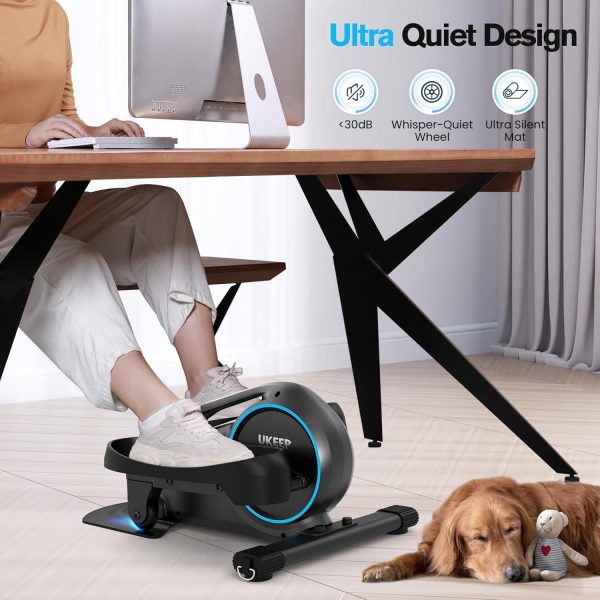 Under Desk Elliptical, Manual Elliptical Exercise Machine, Q...
