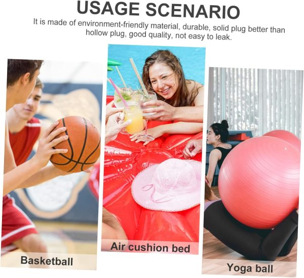 Yoga Ball Air Plug Gym Cable Stopper Yoga Replacement Kit Th...