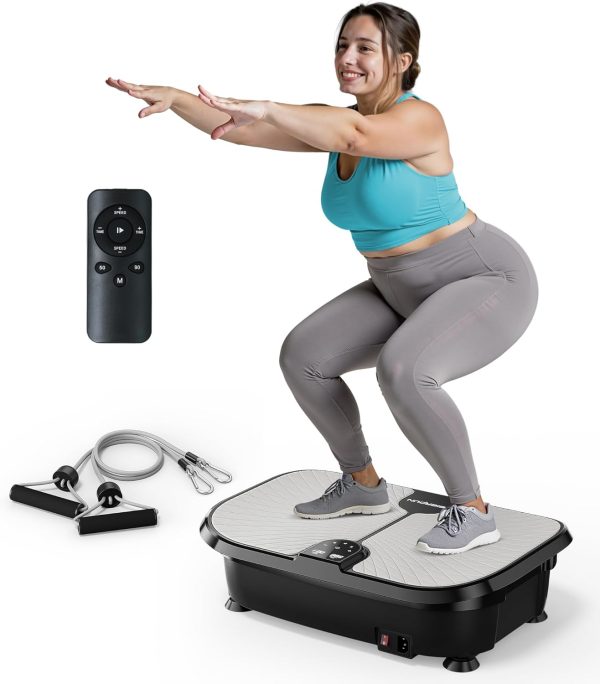 FEIERDUN Vibration Plate Exercise Machine, Vibration Plate f...