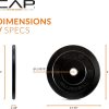 CAP Barbell Rubber Olympic Bumper Plate | Multiple Options/C...