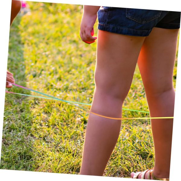 2pcs Rubber Band Jump Rope for Battle Rope Weighted Jump Rop...