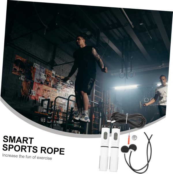 1pc Jump Rope Crossrope Cordless Air Ropes Climbing Rope Cam...