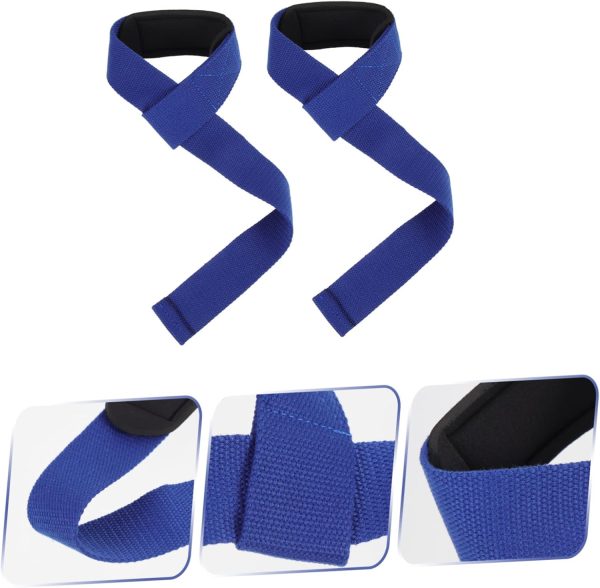 2pcs Fitness Grip Band Weightlifting Belt Wrist Band Wristba...