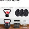 TopMade Adjustable Kettlebell - 5, 8, 9,12lb Kettlebell Weig...