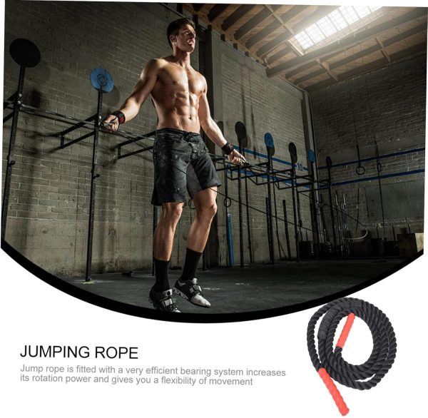 Weighted Skipping Rope Jumping Rope Jump Ropes for Fitness J...