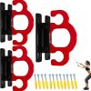 3Pcs Resistance Band Wall Anchor with Screws, Iron Resistanc...
