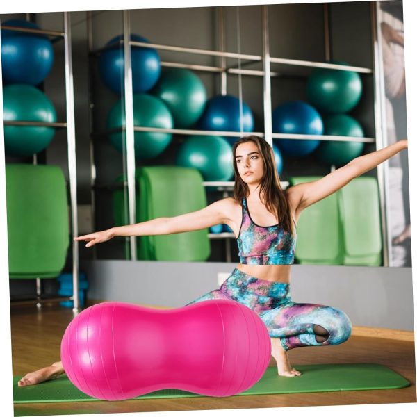 Stability Ball for Pregnancy Peanut Exercise Ball with Massa...