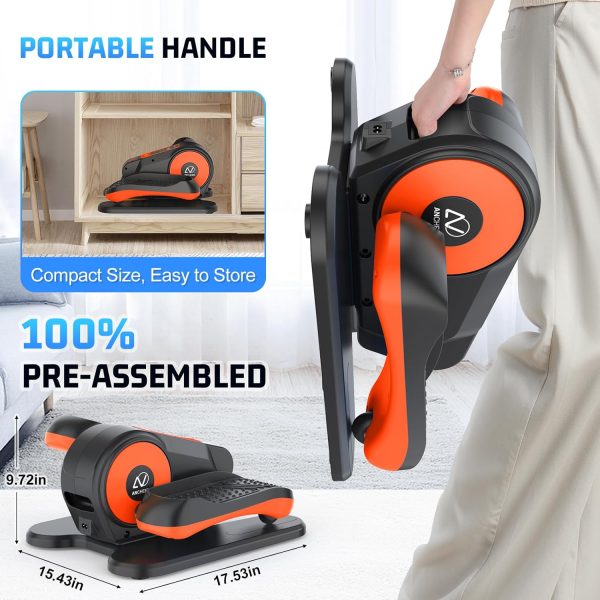 ANCHEER Under Desk Elliptical, Electric Leg Exerciser While ...