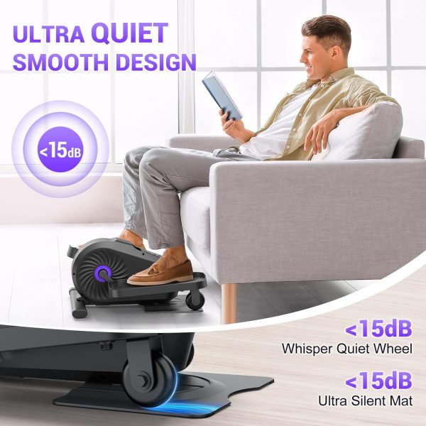 FUNMILY Under Desk Elliptical, Under Desk Bike Pedal Exercis...