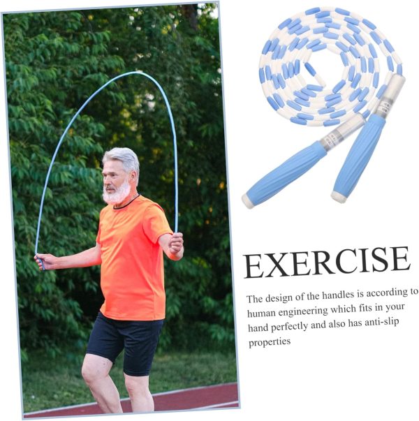 BESPORTBLE Skipping Rope Cordless Beaded Jump Rope Jumping J...