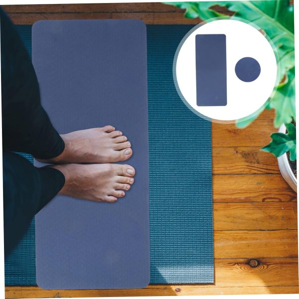 4pcs Tpe Yoga Mat Wheel Workout Stretching Mat Pads Yoga Mat...