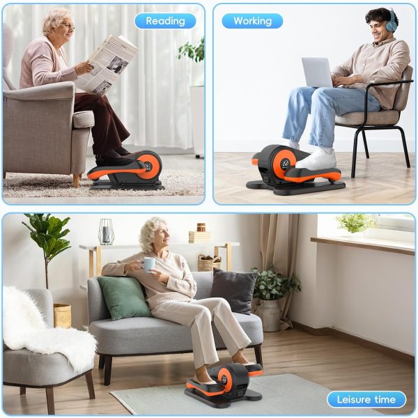 ANCHEER Under Desk Elliptical, Electric Leg Exerciser While ...