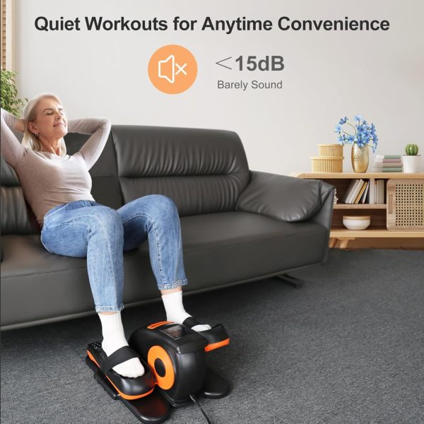 Under Desk Elliptical Machine, Mysuntown Ellipse Leg Exercis...
