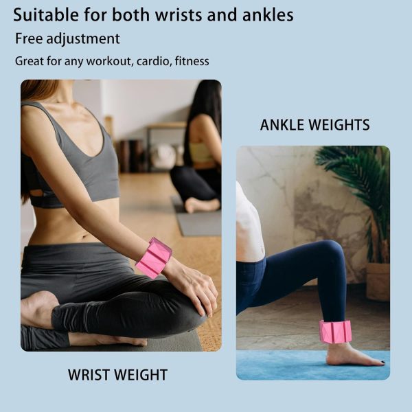 Wrist/Ankle Weights for Women,Strong Arm/Leg Weights Set of ...