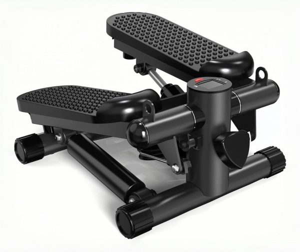 Steppers for Exercise at Home, Mini Stair Stepper with Resis...