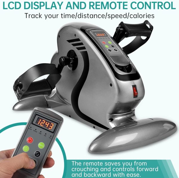 Motorized Pedal Exerciser, Electric Pedal Exerciser for Arm ...