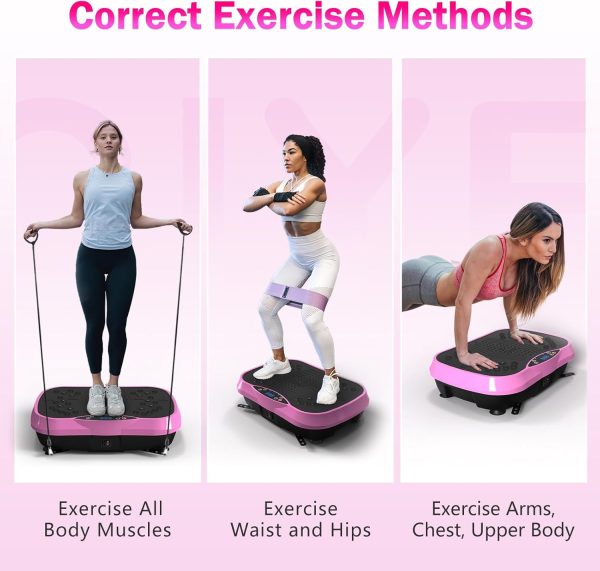 Vibration Plate Exercise Machine for Lymphatic Drainage, Wei...