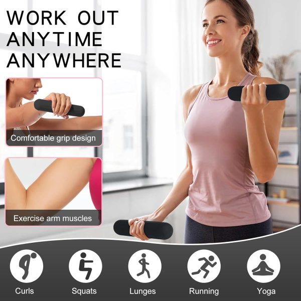 Dumbbell Hand Weight Bars for Women,3lbs Dumbbells Set of 2 ...