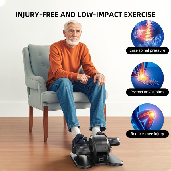 Under Desk Elliptical Machine Seated Ellipse Leg Exerciser f...