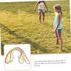 2pcs Rubber Band Speed Rope Jump Rope for Rainbow Rope Skip ...