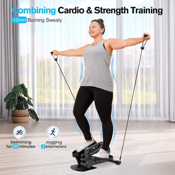 Under Desk Elliptical, Manual Elliptical Exercise Machine, Q...