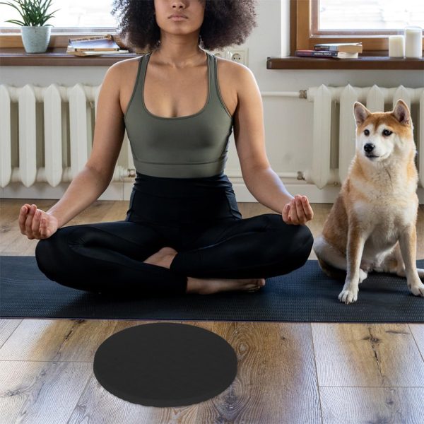 2 Pairs Yoga Knee Pad Thick Yoga Mat Knee Pads for Work Pant...