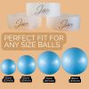 Jibb® - Set of 3 Exercise Ball Holders for Extra Storage in ...