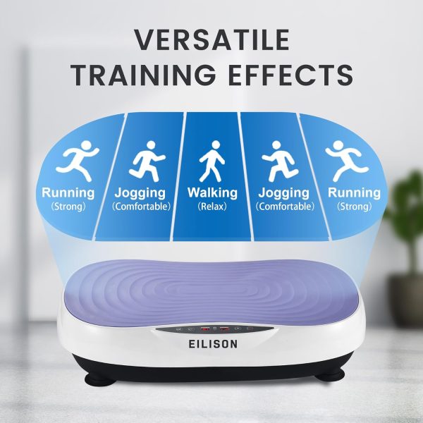 EILISON Glory Vibration Plate Exercise Machine - Whole Body ...