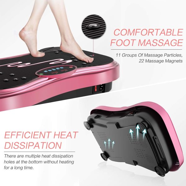 Vibration Plate Exercise Machine Whole Body Workout Vibratio...