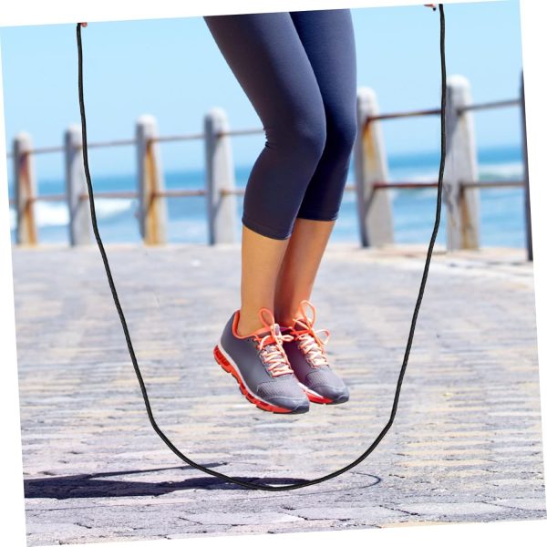 Yardwe Weighted Jump Rope Exercise Rope Physical Jumping Rop...