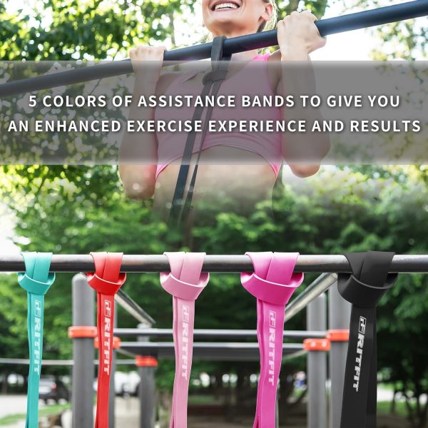 RitFit Pull Up Assist Band - Premium Resistance Band for Pul...