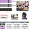 EnriQ Booty Bands Fabric Resistance Bands for Legs and Butt ...