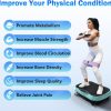 Vibration Plate Exercise Machine for Lymphatic Drainage, Wei...