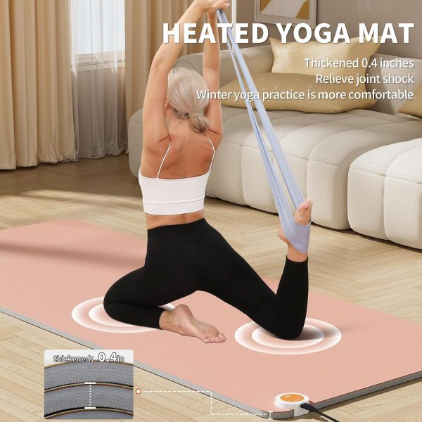 OGOGO-Heating Pad, 72 x 26.7 x 2/5 inch, Hot Yoga Mat, Heate...