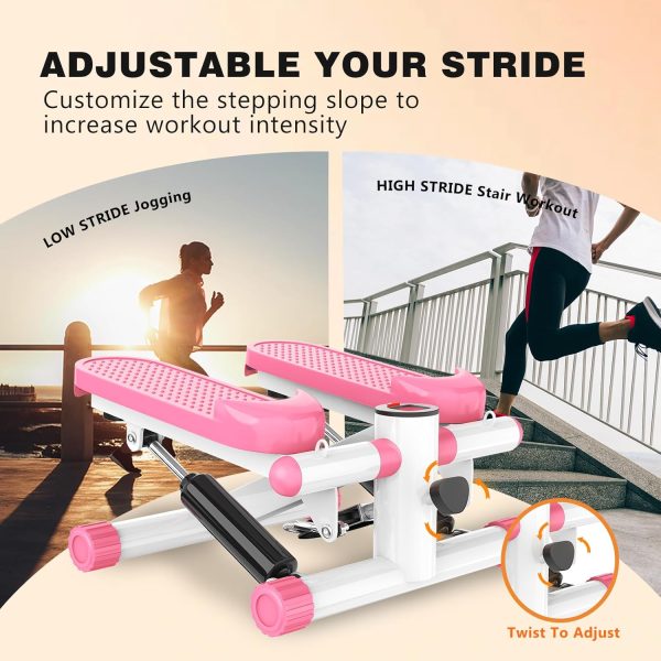 Mini Stair Steppers with Resistance Bands: Twist Workout Equ...