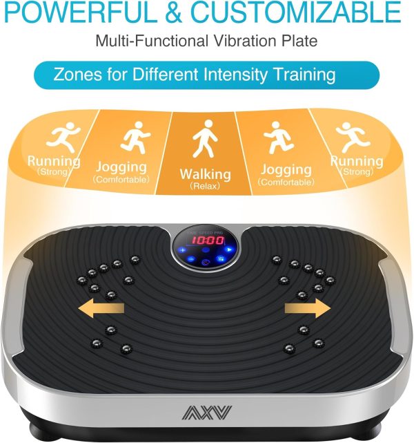 AXV Vibration Plate Exercise Machine Whole Body Workout Vibr...