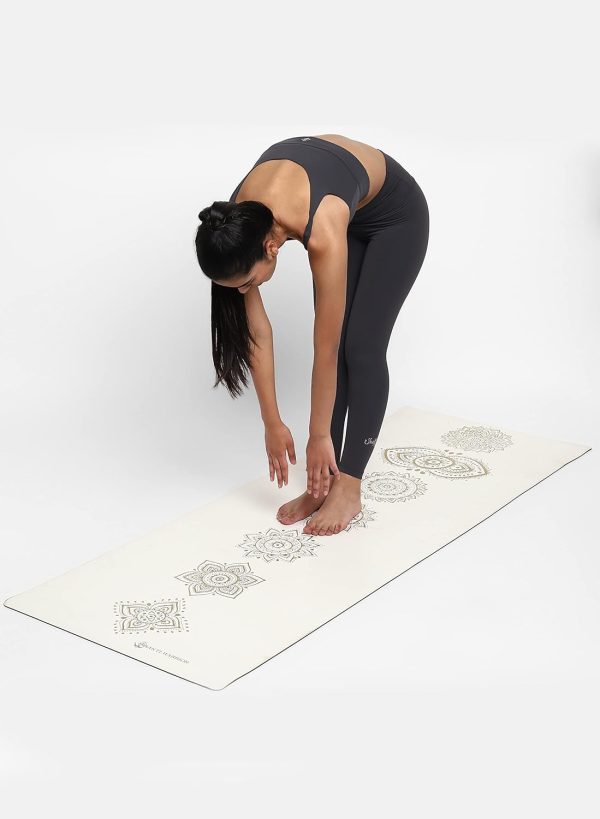 Shanti PU Yoga mat - Artist Designed, Premium eco friendly m...