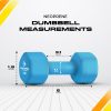 Neoprene Coated Dumbbell Sets of 2, Hand weight Dumbbells An...
