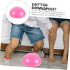 Toddmomy PVC Kickball Exercise Ball Rosy Balance Trainer Bal...