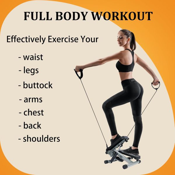 Occupic Steppers for Exercise, Adjustable Pedal Height Step ...