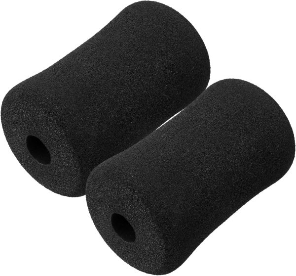2pcs Sponge Cover Cylinder Collapsible Foam Roller Buffer Gy...