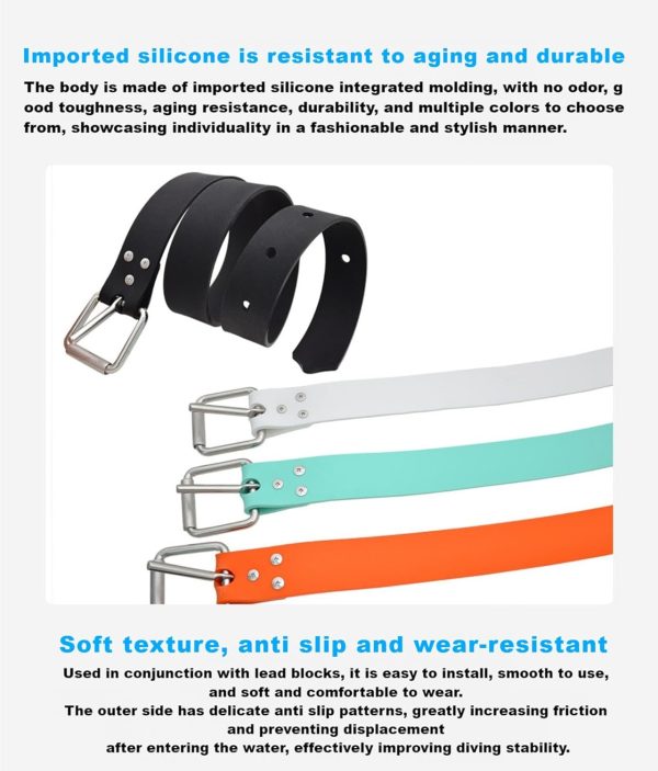 Diving Weight Belt with Quick Release Stainless Steel Buckle...