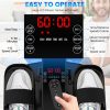Under Desk Elliptical Exercise Machine, Ellipse Leg Exercise...