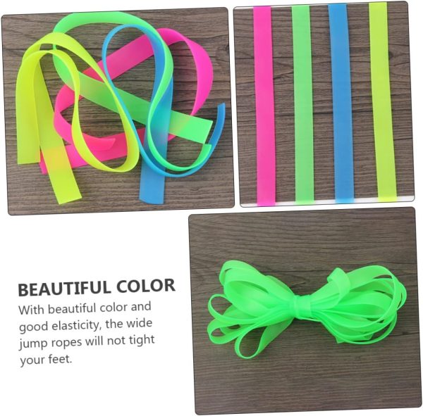1 Set 4 Pcs Jumping Rubber Band Exercise Band Speed Rope Jum...
