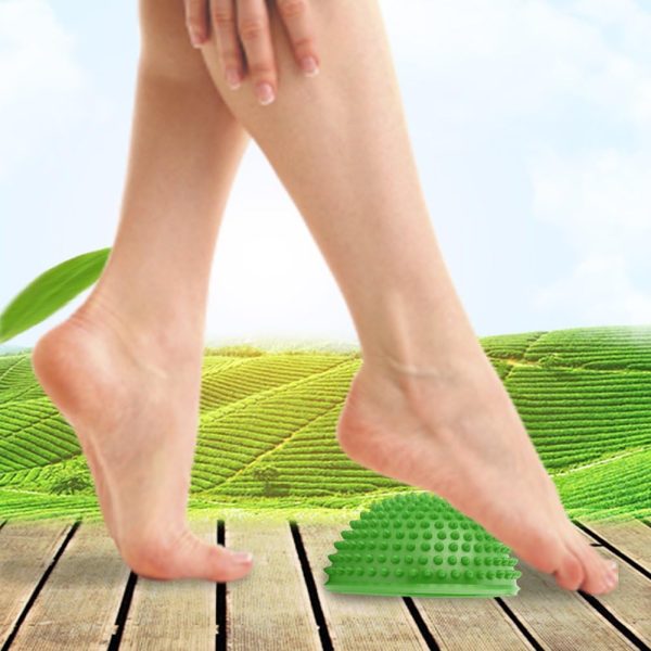PVC Semi-Circular Durian Ball Inflatable Half Yoga Balls Mas...